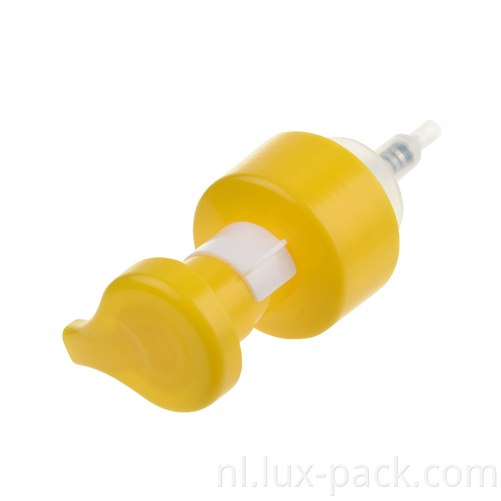 Aangepaste zeeppomp plastic dispenser bloemschuimpomp hand wassen